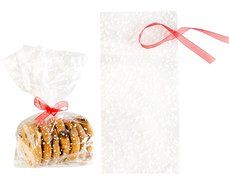 StarPack Premium Cellophane Treat Bags, Party Favor Bags, Christmas Cookie Bags - Set of 20 - Bonus 101 Cooking... N5