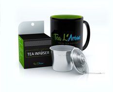 TEA L'AR&Ocirc;ME&reg; [Premium] Tea Infuser, [304 Stainless Steel] [Highest Quality] Loose Leaf Tea Strainer [In Retail... N6
