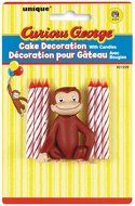 Unique Industries, Inc. - Curious George Cake Decoration with 6 Candles