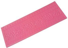 Lesirit Silicone Fondant Cake Lace Embossed Cake Mold Mat (A) N4