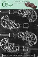 Cybrtrayd C142 Candy Cane Lolly Life of the Party Chocolate Candy Mold with Exclusive Cybrtrayd Copyrighted Chocolate...