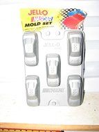 Jello Nascar Race Car Mold Set