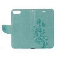 iPhone 7 Plus Case,iPhone 7 Plus Case(5.5") -Aroko Wallet Embossed Flower PU Leather Case with Card Holders &amp;... N8