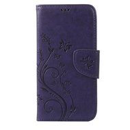 iPhone 7 Plus Case,iPhone 7 Plus Case(5.5") -Aroko Wallet Embossed Flower PU Leather Case with Card Holders &amp;... N9