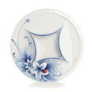 Franz Porcelain Eternal Love round tea light holder