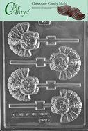 Cybrtrayd T042 Turkey Lolly Life of the Party Chocolate Candy Mold with Exclusive Cybrtrayd Copyrighted Chocolate...