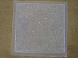 Greek Floral Stepping Stone Mold 1042