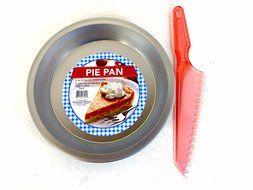 9 Inch Pie Pan with Pie Cutter N4