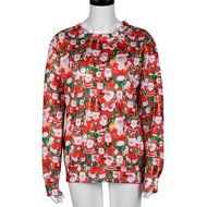 Sweatshirt,Morecome Women Long Sleeve Pullover Sweatshirt Santa Claus Christmas Tops N22
