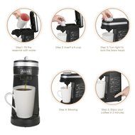 Aicok Single Serve K-cup Coffee Maker N6