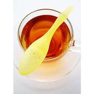 Foxnovo Cute Tadpole Shaped Plastic Teaspoon Tea Strainer Tea Infuser Filter (Random Color) N7