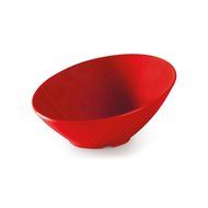 G.E.T. B-789-W San Michele White Melamine Cascading 36 Oz Bowl N2