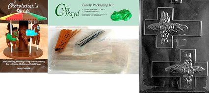 Cybrtrayd R042 Cross for Specialty Box Chocolate Candy Mold with Exclusive Cybrtrayd Copyrighted Chocolate Molding... N2