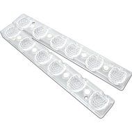 Fat Daddio&#039;s PCMM-33 Berry Shape Magnetic Polycarbonate 6-Piece Chocolate and Candy Mold Making Tray