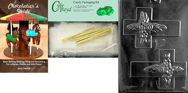 Cybrtrayd R042 Cross for Specialty Box Chocolate Candy Mold with Exclusive Cybrtrayd Copyrighted Chocolate Molding... N4