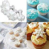 Y&amp;XL&amp;H Snow Spring Die Fondant Tool Fondant Mould N4