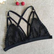 PHOTNO Women Lace Floral Bralette Bralet Bra Bustier Crop Top Cami Unpadded Tank N24