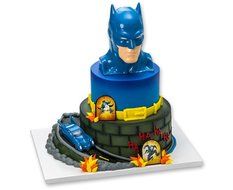 Batman To the Rescue Cake Topper Decorating Set N3
