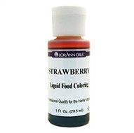 Lorann Oils Liquid Food Color, 1-Ounce, Strawberry