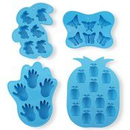 Candy Making Molds, 8 PCS YYP [Night Owl, Car, Bear, Guitar, Rabbit, Hand, Butterfly, Pineapple Shape Mold] Silicone... N4
