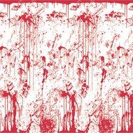 The Beistle Company Bloody Wall Backdrop Multicoloured One Size
