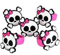 Oasis Supply Pink Pirate Cupcake Decorating Rings - 24 piece set N3