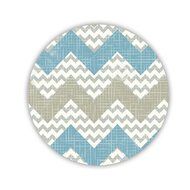 Generic Cup Coaster In Fashion Print Chevron 2 Mdf N6