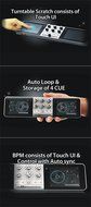 PDJ Portable Disc Jockey DJ Handheld Controller Mixer Turn table N6