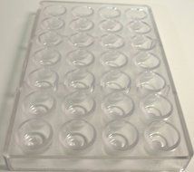 Martellato Polycarbonate Chocolate Mold, Cherry Cordial N34