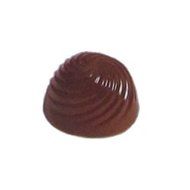 Chocolate Mold Swirl Mound 33x26mm x 20mm High, 32 Cavities
