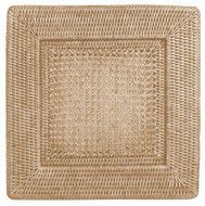 Entertaining with Caspari Rattan Cocktail Napkin Holder, White N5