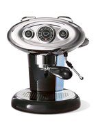 Francis Francis X7 Espresso Machine for Easy Serving Espresso and Ground Coffee, Black