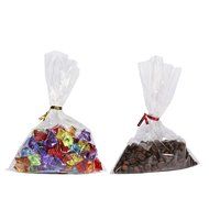 200 6x8&rdquo; Clear Flat Cello / Cellophane Treat Bags Good for Bakery, Candle, Soap, Cookie &ndash; 1.2 Mil Thick &ndash; 200... N3