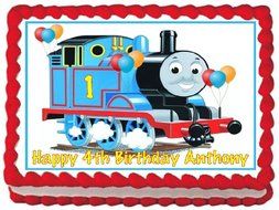 Thomas the Train Edible Frosting Sheet Cake Topper - 1/4 Sheet