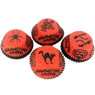 CK Products Halloween Baking Cup, Orange/Black, Pack of 500