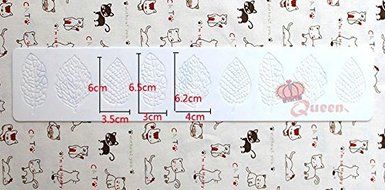 Anyana Vintage 3D Silicone Fondant Cake Mould Mold Mat Edible Sugar Leaf Mat Pastry Gum Pastry Tool Kitchen Tool... N2