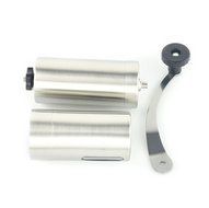 Samyo Portable Stainless Steel Manual Adjustable Ceramic Burr Coffee Grinder Hand Crank Coffee Bean Mill N4