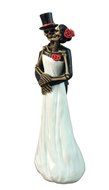 Day of the Dead Skeleton Couple Wedding by DWK N2