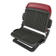 George Foreman GRP4842R 3-in-1 Multi-Plate Evolve Grill, Electric Grill, (Panini Press, Grilling, and Waffle Plates... N8