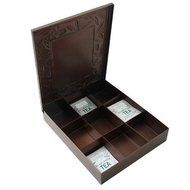 Old Dutch Copper 9 Compartment Tea Bag Storage N2