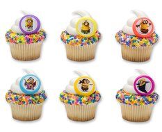 DecoPac Minions Evolution Cupcake Rings (12 Count)