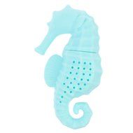 VANKER Hot Cup Mug Tea Leaf Infusers Creative Silicone Colorful Sea Horse Shape 1 PC Blue N6