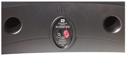 JBL N-Center 2-Way Center-Channel Speaker (Single Speaker, Dark Gray) (Discontinued by Manufacturer) N2