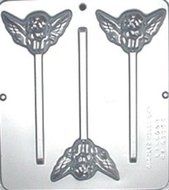 Angel Lollipop Chocolate Candy Mold Baby Shower Religious 683