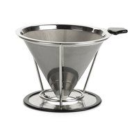 Coffee Dripper, OPACC Stainless Steel Best Pour over Single Cup coffee makerer Reusable Permanent Drip Coffee...