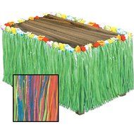 Beistle Grass Table Skirting, 30-Inch by 9-Inch