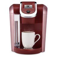 Keurig K475 Coffee Maker (Vintage Red) w/ Breakfast Blend Coffee K-Cups (32 Pack) N2