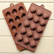 Y&amp;XL&amp;H 5 Hole Xian Bei Burn Shape Cake Ice Jelly Chocolate Molds,Silicone 21.5&iexcl;&Aacute;10.5&iexcl;&Aacute;1.8 CM(8.5&iexcl;&Aacute;4.1&iexcl;&Aacute;0.7 INCH) N3