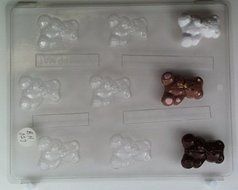 Very cute Bear sucking a Lollypop BH027 Bear Heaven Chocolate Candy Mold