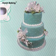 Fondant Cake Sugarcraft Tool Rose Flower Shape Decorating Cookie Cutter Baking Tools-A299 N2